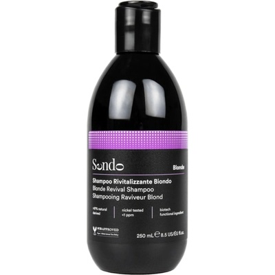 Sendo Concept Sendo Blonde Тониращ и озаряващ шампоан за руса коса, 250 ml