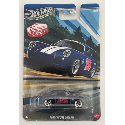 Mattel Hot Wheels Silver Series Vintage Club 1968 Porsche 356 Outlaw