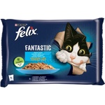 FELIX Felix Fantastic Селекция от риби, Сьомга и писия 12 x