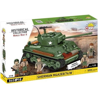 II WW Sherman M4A2E8, 1: 35, 880 к, 5 ф