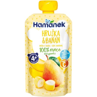 Hamánek kapsička Hruška a banán 100 g – Zboží Dáma