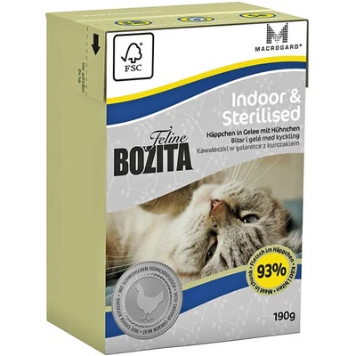 Bozita Indoor & Sterilised 12x190 g