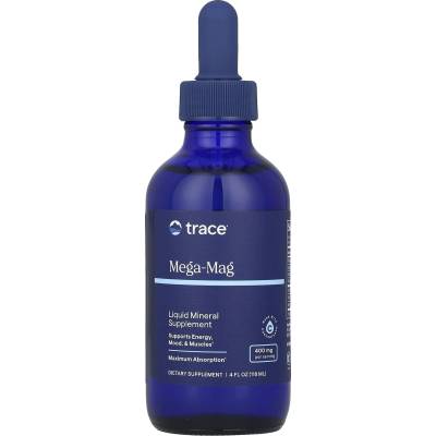 Trace Minerals Mega-Mag, 400 mg, 118 ml, Trace Minerals (9328)