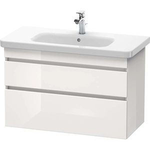 Duravit DuraStyle - Шкафче за умивалник 61x93x45 см, 2 чекмеджета, лъскаво бяло DS648202222 (DS648202222)