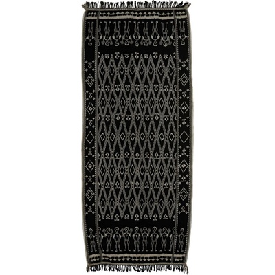 Ikat Sumba přehoz na postel tkaná textilie 280 x 122 cm