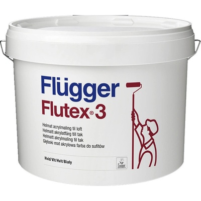 Flügger FLUTEX 3 PLUS bílý 9,1L