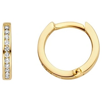 Blush Златни дамски обеци с диаманти Blush 7614YDI (7614YDI)