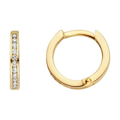 Blush Златни дамски обеци с диаманти Blush 7614YDI (7614YDI)