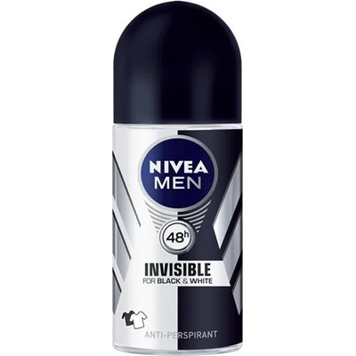 Nivea Men Invisible for Black & White 48h roll-on 50 ml