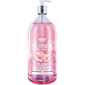 Les Petites Bains de Provence Душ гел Cherry Blossom за чувствителна кожа 1000 ml