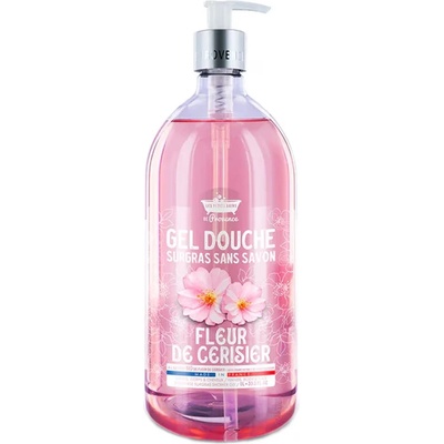 Les Petites Bains de Provence Душ гел Cherry Blossom за чувствителна кожа 1000 ml