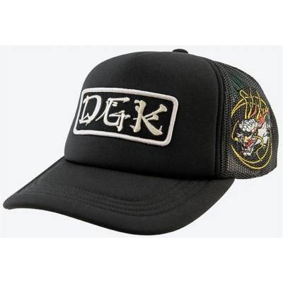 DGK RYUJIN TRUCKER HAT Black
