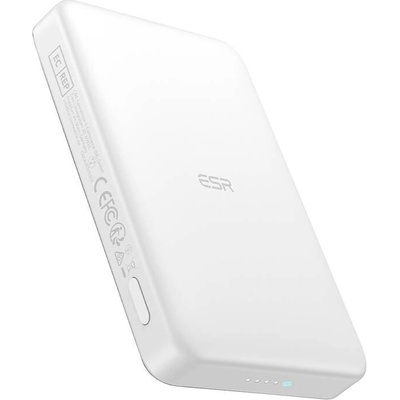 ESR Qi2 MagSlim 10000 mAh bílá