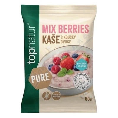 Topnatur Pure kaše Mix Berries s kolagenem 60 g