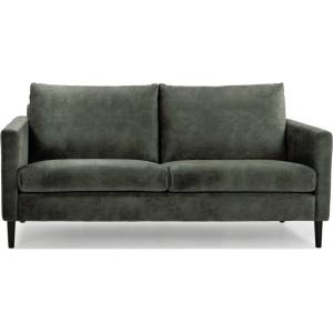 Scandic Зелено-сив кадифен диван 153 cm Adagio - Scandic (13053SN-hunter)
