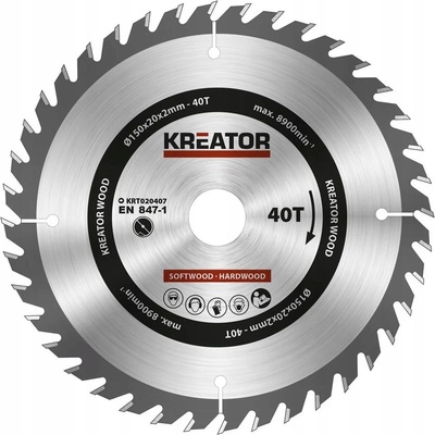 Kotouč Kreator na dřevo 150 x 20 mm