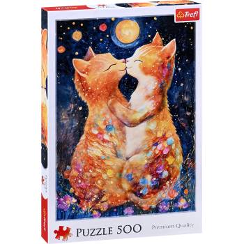 Trefl Пъзел Trefl от 500 части - Целувка под лунната светлина (37546)