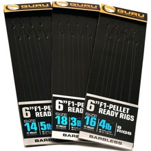Guru Hotový Náväzec F1 Pellet Pole Rigs 6" | 18 / 0,11mm