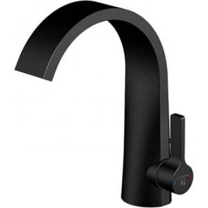 Steinberg 280 - Смесител за умивалник със сифон, матово черно 280 1000 S (280 1000 S)