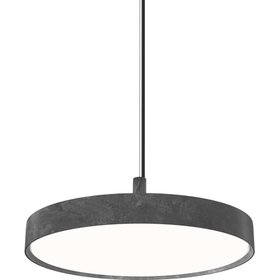 Louis Poulsen Висяща лампа Slim Round Suspended 3000K с дифузер опал Управление за осветление Dali 44 см цвят алуминий (5741102495)