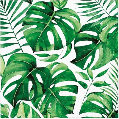 TaT Ubrousky Monstera 33x33cm