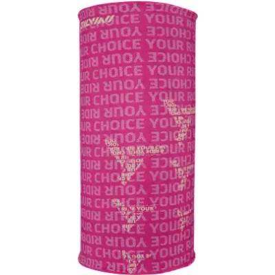 Silvini Motivo UA1730 zateplená šatka fuschia/black