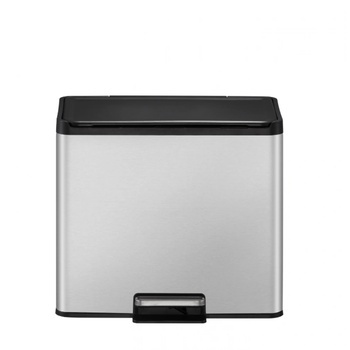 EKO-Europe EKO Кош за разделно събиране ESSENTIAL - 20 + 9 л. - хром мат (EKO 822829 - Matt s/s)