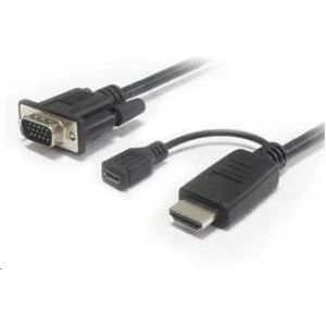 PremiumCord HDMI to VGA Converter with microUSB power