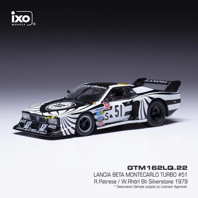 IXO Lancia Beta Montecarlo Turbo 6h Silverstone 1979 51 Patrese Röhrl 1:43