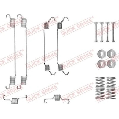 Súprava príslušenstva, brzdové čeľuste Quick Brake 105-0034