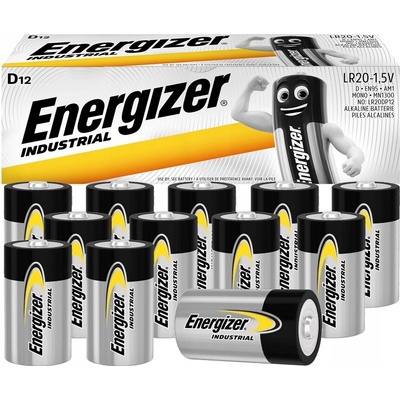 Energizer Industrial D 12ks 7638900361087