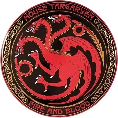 Moriarty Art Project Hliníková cedule Targaryen, Hra o trůny