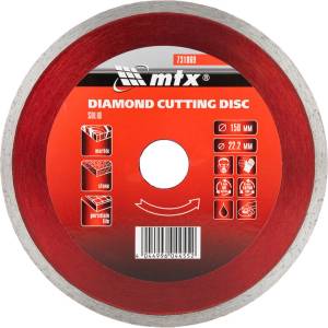 MTX Диамантен диск mtx 731869, Ø150 × 22, 2 мм, мокро рязане