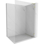 Mexen Lunar L душ кабина Walk-in дясна 120 x 200 см, прозрачна 8 мм, златна - 830L-120-000-50-00-P (830L-120-000-50-00-P)