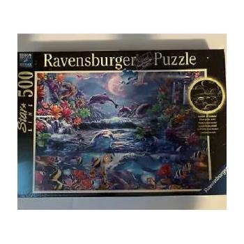 Ravensburger Светещ пъзел Ravensburger 500 части - В магията на лунната светлина, 7015047