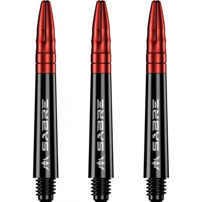 Mission Sabre - midi - black red