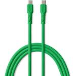  Кабел Colorum - 14985, USB-C/UCB-C, 1.8 m, зелен (14985)