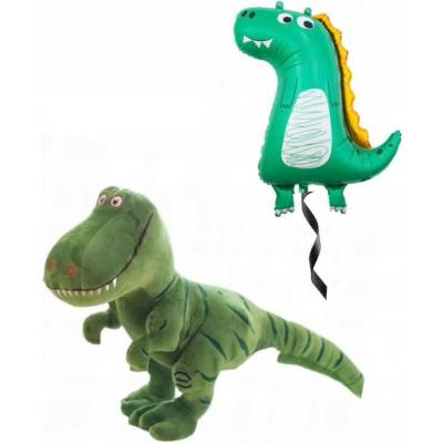 Miś Gustaw Dinosaurus Dino zelená 55 cm