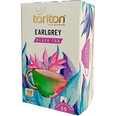 TARLTON Black Earl Grey přebal 20 x 1,5 g