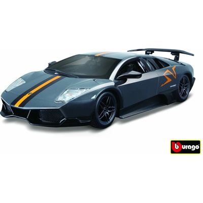 Bburago Lamborghini Murciélago LP 670 4 SV China LE sivá metalíza BB18 22120 1:24