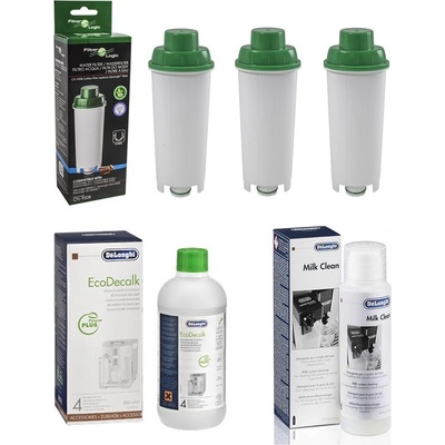 Filter Logic CLF-950 3 ks + EcoDecalk 500 ml +DeLonghi SER3013 Milk Clean