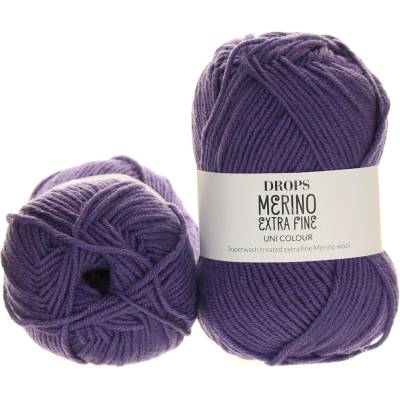 Drops Merino Extra Fine 44 fialová