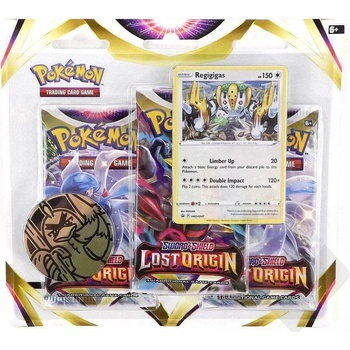 Pokémon TCG Lost Origin 3 Pack Blister Booster