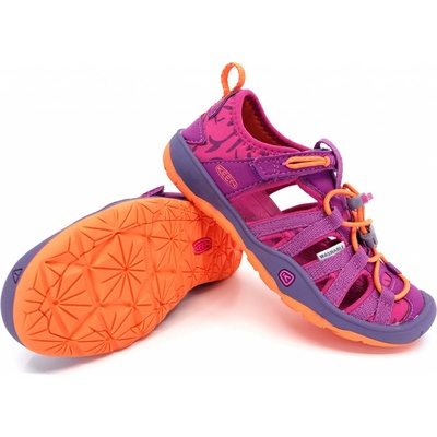 Keen Moxie sandal purple wine/nasturtium