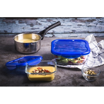 Pyrex SET 3 sklenené misky Cook&Go 12 x 12 x 12 cm