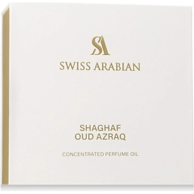 Swiss Arabian Shaghaf Oud Azraq parfémovaný olej unisex 12 ml