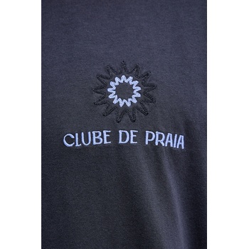 Frescobol Carioca Памучна тениска Frescobol Carioca в синьо с апликация 2578.841 (2578.841)