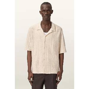 AllSaints Памучна риза TRACE (M038SE)