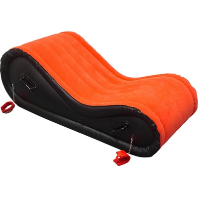Magic Pillow Nafukovací sexuální postel s pouty velká červená – Zboží Dáma