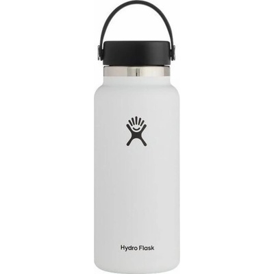 Hydro Flask Termoska s širokým hrdlem a flexibilním víčkem 946 ml bílá